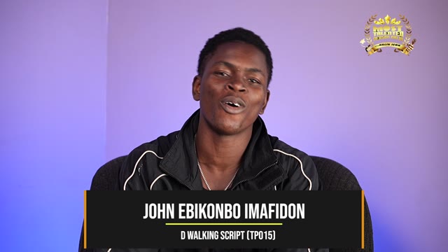 DWALKINGSCRIPT in the audition room